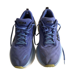 HOKA Bondi 8 Mens Size 12B Stellar Blue Cosmos Running Sneakers Stability